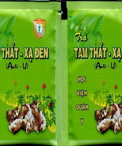 Trà tam thất xạ đen