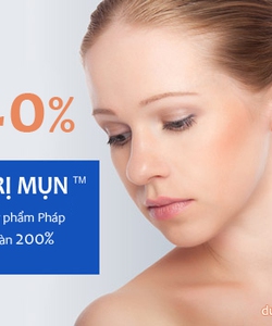 Trị Mụn Tận Gốc: Off 40% Chỉ Còn 120k/lần. Sử dụng 100% Dược mỹ phẩm Pháp, Không hiệu quả bồi hoàn 200%