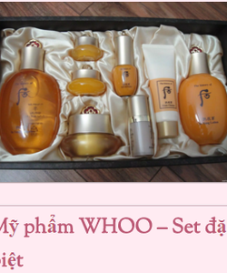 Mỹ phẩm Whoo The history of whoo set 7 sp k/mãi đặc biệt