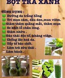 Bột trà xanh nguyên chất