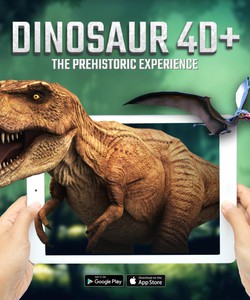 Dinosaurs 4D , thẻ khủng long thực tế ảo 4D