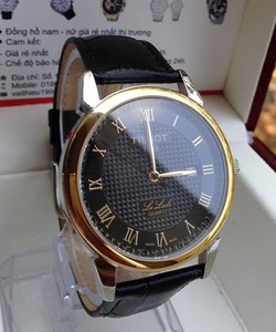 Đồng hồ dây da Tissot Le Locle Mặt Đen