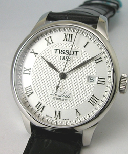 Đồng hồ dây da Tissot Le Locle Mặt trắng