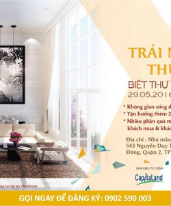 Trải nghiệm biệt thự trên không tại Krista Quận 2