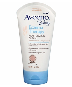 Kem bôi đặc trị chàm cho bé Aveeno Baby Eczema Therapy Moisturizing Cream 140g