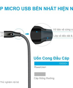 Cáp Micro USB Anker PowerLine dành cho điện thoại Android