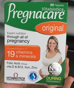Pregnacare Thuốc Vitamin Bổ cho Bà Bầu cung cấp các chất cần thiết cho cơ thể của mẹ và bé.