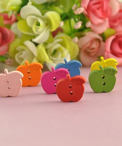 Cúc gỗ nguyên liệu handmade