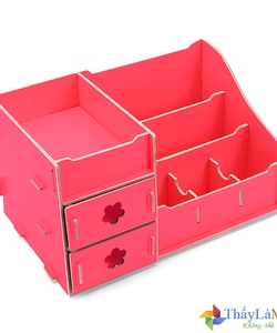 Kệ gỗ đựng đồ trang điểm