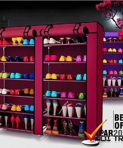 Tủ đa năng 6 tầng 2 ngăn bọc vải