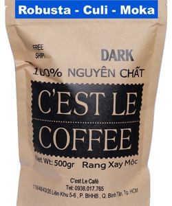 Cà Phê Bột Robusta Culi Moka 500gr GU Truyền Thống