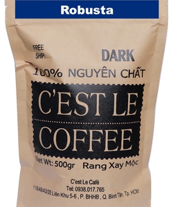 Cà Phê Bột Robusta 500gr GU Mạnh