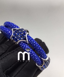 Vòng tay cá đuối da thật