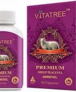 Viên uống nhau thai cừu 40000mg 60 viên Vitatree Sheep Placenta