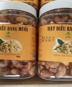 Bán hạt điều rang muối còn vỏ lụa Đại Phát