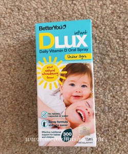 D3 dạng xịt tiện lợi cho bé Dlux của Anh