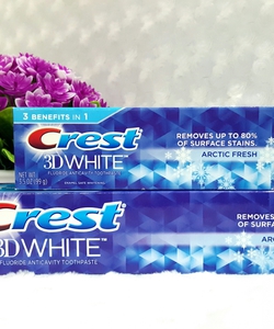 Sỉ và lẻ Kem đánh răng trắng răng 3D Crest White USA 198g Giá 109k