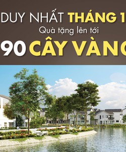 Biệt thự Vinhomes Thăng Long từ 7 tỷ/căn tặng IP7, quà tân gia đến 90 cây vàng
