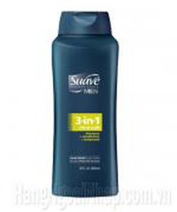 Dầu Gội Nam Suave Professionals Men 3 In 1 828ml