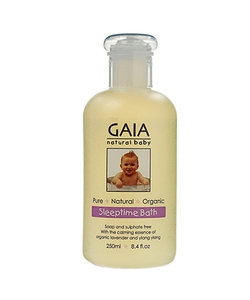 Sữa tắm hữu cơ giúp bé ngủ ngon GAIA GAIA Baby Sleeptime Bath Wash 250ml