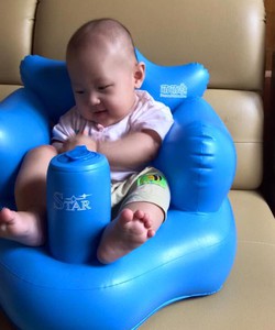 Ghế tập ngồi hơi cho bé