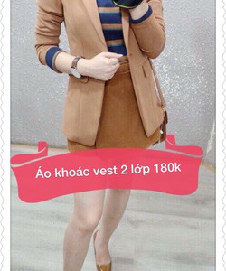 Áo khoác vest 2 lớp , hàng đẹp