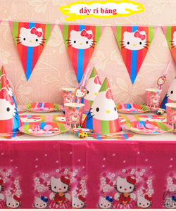 Phụ kiện sinh nhật theo chủ đề, set 16 món sinh nhật cực hot cho bé, tổ chức sinh nhật đầy ý nghĩa cho bé