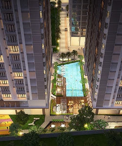 Cho Thuê Luxcity Q7 DT 71m2 Lầu Đẹp View Hồ Bơi 2PN 2WC Giá 10Tr Cách PMH 5 Phút