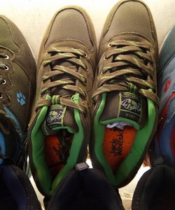 Bán giày thể thao The north face, Jack Wolfskin