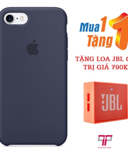 Case Silicone Iphone 7 Chính Hãng Apple Midnight Blue Tặng Loa JBL Go