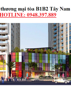 Bán mặt bằng trung tâm thương mại diện tích từ 200m2 đến 1000m2.