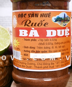 Giới thiệu mắm ruốc Huế