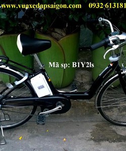 Xe đạp điện Nhật lên tay ga Pas