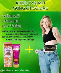 Rượu tan mỡ gừng ớt cô đặc MOCHA