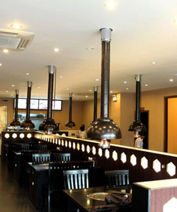 Bếp nướng không khói hút dương hàn quốc