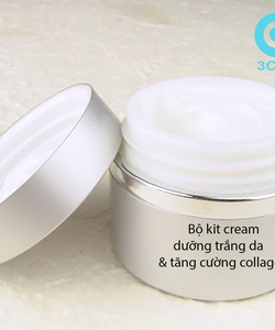 Bộ kit cream dưỡng trắng da tăng cường collagen