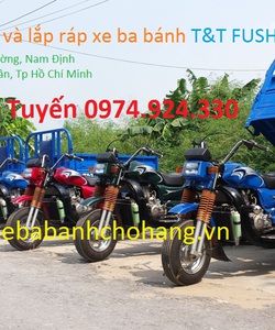 Bán xe 3 bánh, xe lôi chở hàng Trung Quốc chất lượng tốt nhất, giá cạnh tranh nhất