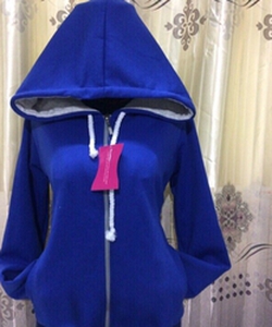 Áo khoác nỉ nón cổ