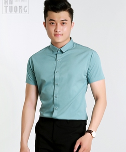 Bộ sưu tập áo sơ mi nam tay ngắn thời trang công sở mùa hè