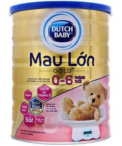 Tặng 1 bộ dụng cụ học tập khi mua 1 lon Dutch lady mau lớn Gold 900g 0 6 tháng