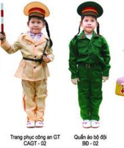 Quà tặng quần áo hóa trang cho các em bé chỉ từ 95000