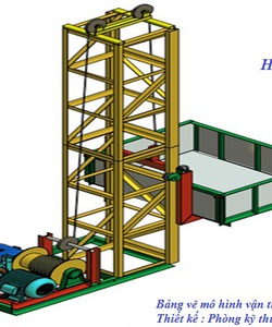 Lắp đặt Vận thăng 500 1000KG Hồng Đăng giá rẻ chất lượng