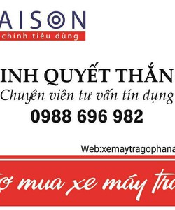 Trả góp xe máy lãi suất chỉ từ 0,79% trả trước 0 đồng