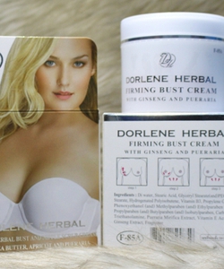 Kem nở và săn chắc ngực Dorlene Herbal giúp bộ ngực căng tròn,