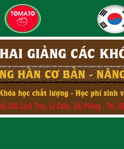 Học tiếng Hàn tại Hải Phòng