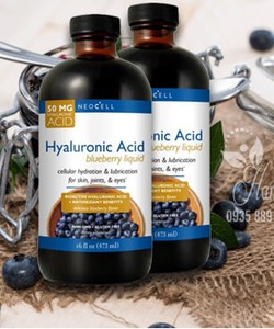 Tinh chất nước việt quốc Neocell Hyaluronic Acid Blueberry Liquid 473ml Giá Sĩ