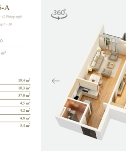 CChủ bán CH 84m2 view đẹp Mandarin garden 2 Tan Mai HN