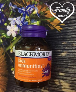 Vitamin tăng cường sức đề kháng cho trẻ em từ 2 12 tuổi Blackmores Kids Immunities 60 viên