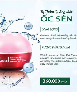 Trị thâm quầng mắt