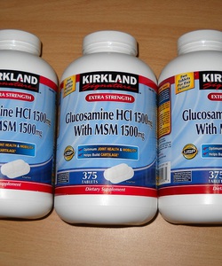 Viên uống bổ khớp Glucosamin Kirkland Signature 375 viên